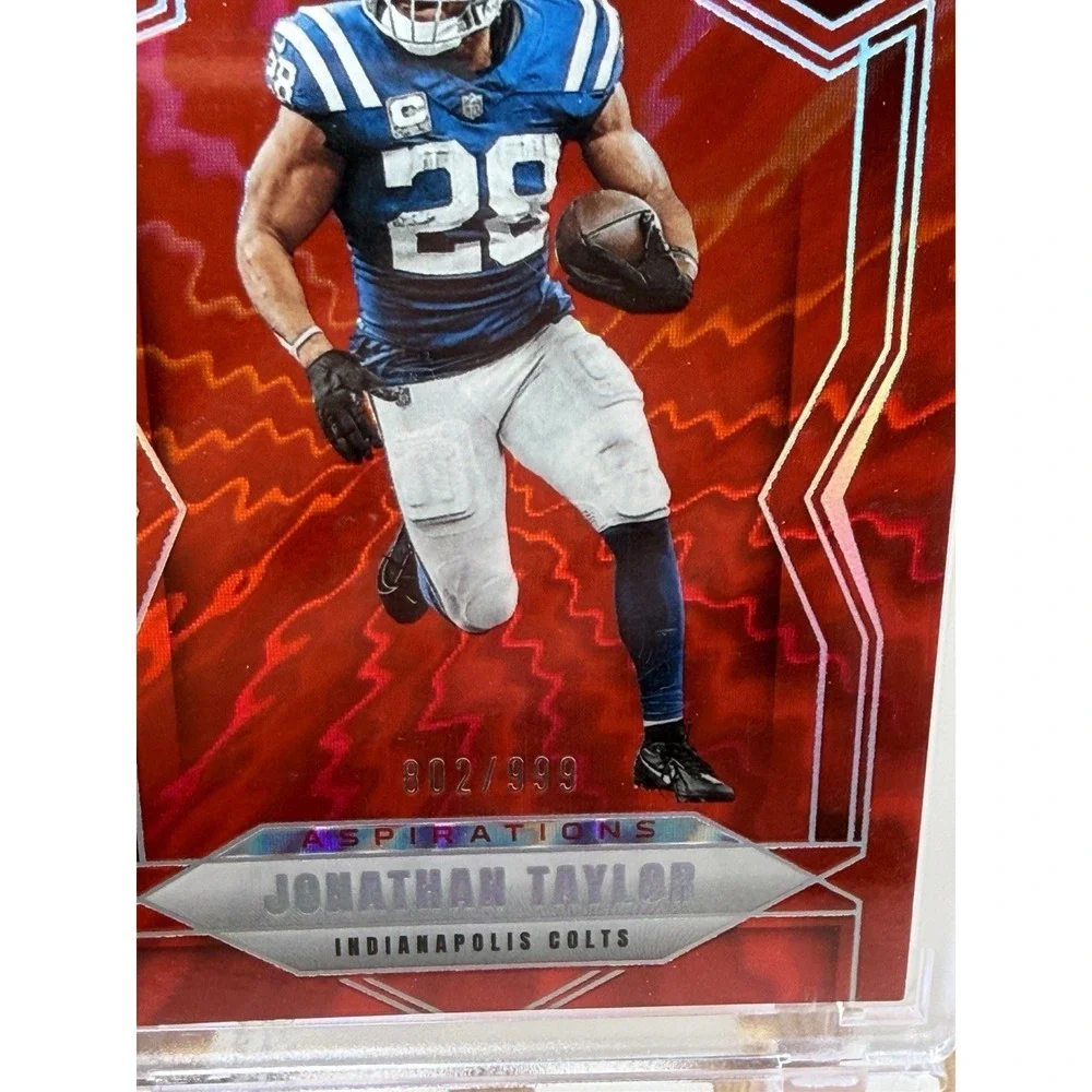 2025‎ Donruss Elite Jonathan Taylor RED /999 Indianapolis Colts #85